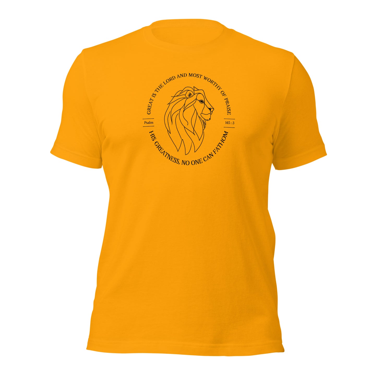Gold GoGo Tees GoGo Psalm 95:3-7